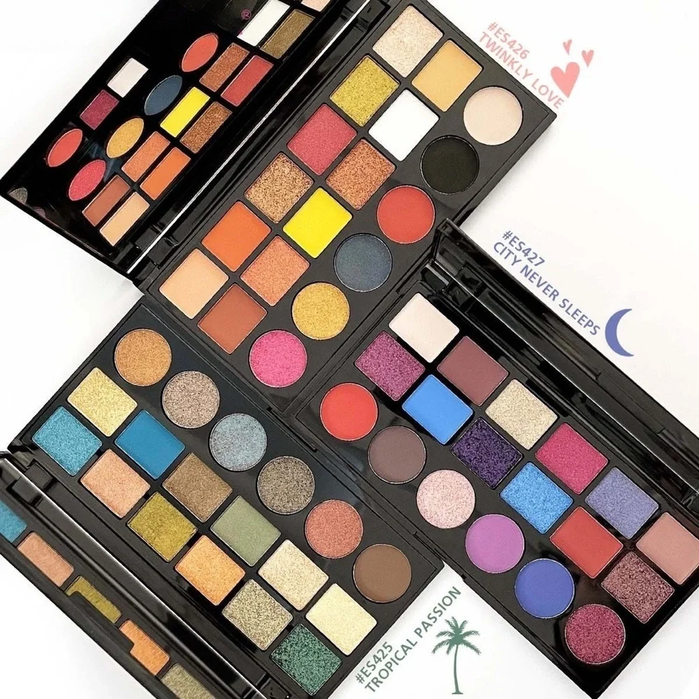 🌴 KleanColor Tropical Passion Eyeshadow Palette - Picture 3 of 3